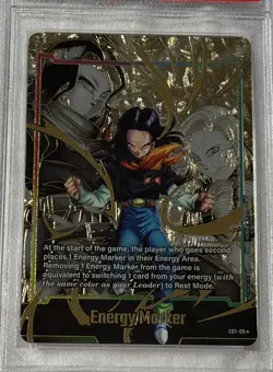 ✨PSA10✨Dragon Ball Energy Marker Android 17 Parallel Card Fusion World✨English✨ - Image 1