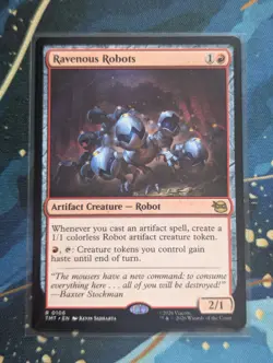 MTG Ravenous Robots - NM - TMNT - Image 1