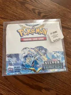 Pokemon Sword & Shield Silver Tempest Booster Box - Sealed - Image 1