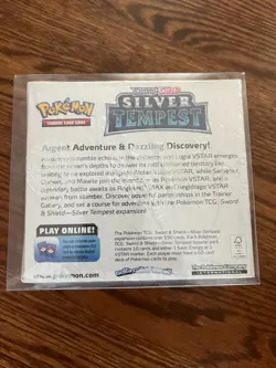 Pokemon Sword & Shield Silver Tempest Booster Box - Sealed - Image 3