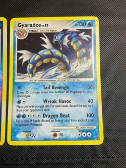 Gyarados 19/100 Diamond & Pearl Stormfront Pokemon 2008 common holo reverse set - Image 3