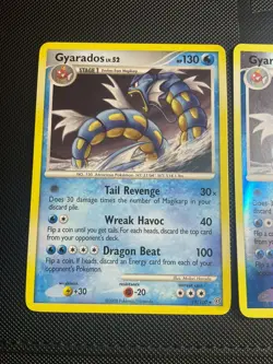 Gyarados 19/100 Diamond & Pearl Stormfront Pokemon 2008 common holo reverse set - Image 5