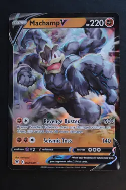Machamp V 072/189 - Pokemon TCG - Sword & Shield Astral Radiance - Image 1