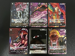 One Piece Five Elders Special Red Text Ver OP13 Parallel Complete & Imu Parallel - Image 1