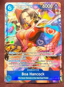 One Piece Extra Booster: Heroines EB03-026 SR* Boa Hancock Alt Art English - Image 1