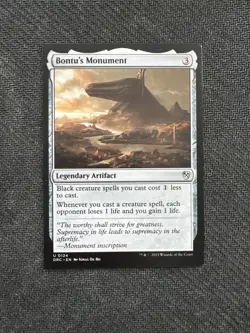 Bontu's Monument Commander: Aetherdrift MTG - Image 1