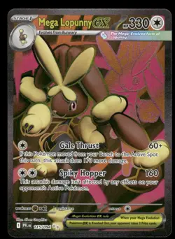 Pokemon Cards Mega Lopunny ex 115/094 Phantasmal Flames Ultra Rare NM - Image 1