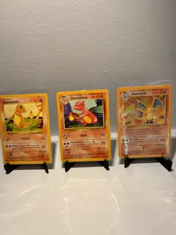 Pokemon TCG Charizard 4/102 Base Set Holo Rare Unlimited WOTC Vintage - Bundle - Image 1