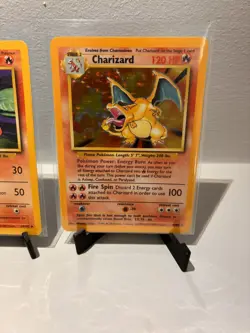 Pokemon TCG Charizard 4/102 Base Set Holo Rare Unlimited WOTC Vintage - Bundle - Image 5