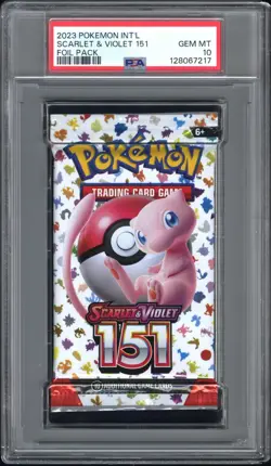 PSA 10 GEM MINT Scarlet & Violet 151 SEALED Booster Pack Pokemon - Image 1