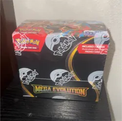 Pokemon TCG Mega Evolution Booster Box Sealed 2025 - Image 1