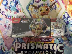 Pokemon Prismatic Evolutions Surprise Box+Booster Bundle! - Image 1