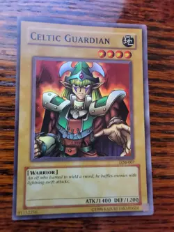Yugioh: Celtic Guardian - LOB-007 - Super Rare - Unlimited - LP - Image 1