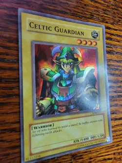 Yugioh: Celtic Guardian - LOB-007 - Super Rare - Unlimited - LP - Image 2