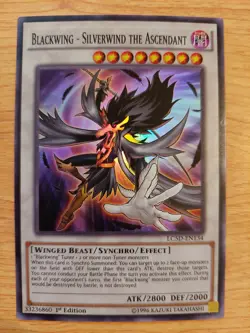 Blackwing - Silverwind the Ascendant - LC5D-EN134 - Near Mint NM - Super Rare - Image 1