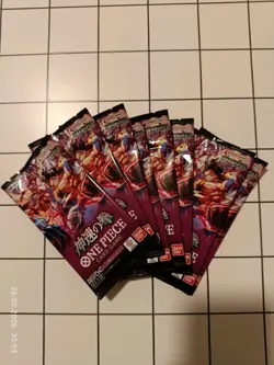 8x One Piece TCG OP-11 JAPANESE booster packs - Image 1