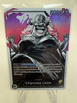 Charlotte Linlin Alternate Art Leader One Piece Card Game OP03-077 English - Image 1
