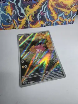 Pokemon TCG Paldean Fates Pawmi Holo Card 226/091 Near Mint Condition - Image 2