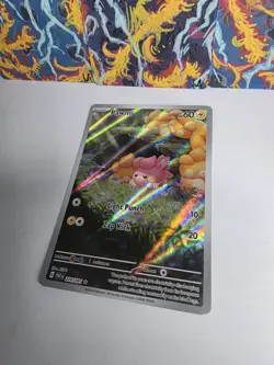 Pokemon TCG Paldean Fates Pawmi Holo Card 226/091 Near Mint Condition - Image 3