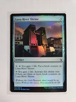 Luxa River Shrine (Foil) - Amonkhet - LP - MTG Magic - Common - Artifact - Image 1