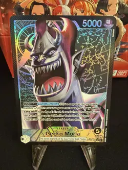 (Alternate Art) Gecko Moria OP06-080 Leader One Piece English - Image 1