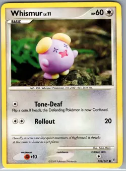 Whismur 132 Non Holo Supreme Victors - Pokemon Card - NM - Image 1