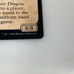 Ancient Silver Dragon Commander Legends Battle for Baldur's Gate Magic Gathering - Image 5