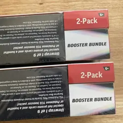 Lot Of 2 Pokemon Prismatic Evolutions Surprise Box+Booster Bundle Sams Club Set - Image 2