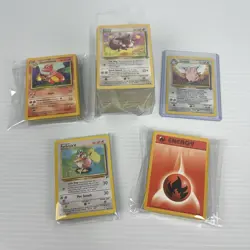 250+ Pokemon Base Set Jungle Base 2 BULK BUNDLE LOT Common/Uncommon MP LP NM - Image 1
