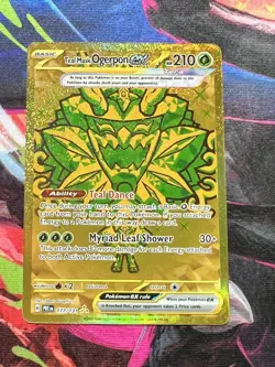 Pokemon TCG: Prismatic Evolutions Teal Mask Ogerpon ex 177/131 PSA10 CONTENDER - Image 1