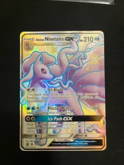 Pokemon Alolan Ninetales GX SV53/SV94 NM - Image 1