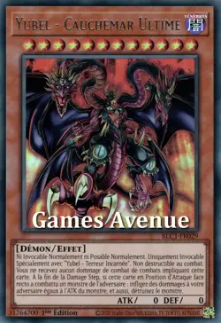 Yu-Gi-Oh ! Yubel - Cauchemar Ultime BLC1-FR029 (Titre Argente/V.2) VF/ULTRA - Image 1