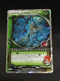 Yu Yu Hakusho TCG CCG Power Strike P3 Dark Tournament Promo Card LP - Image 1