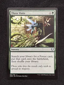 *NM* Three Visits - Commander Legends (U) - MTG - Image 1