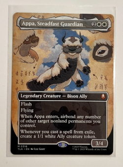 MTG – Avatar – Appa, Steadfast Guardian Borderless - Mythic 0316 - Image 1