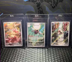 2025 Pokemon TCG Mega Evolution Illustration Rare Holo Lot of 3 - Image 1