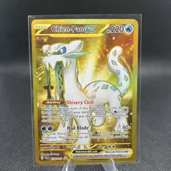 Pokemon TCG Chien-Pao ex - Holo SV02: Paldea Evolved 274/193 NM - Image 1