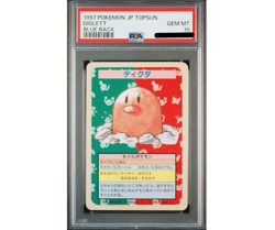 PSA 10 Dugtrio & Diglett 1997 Pokemon Topsun Blue Back Sequence Set JPN - Image 3