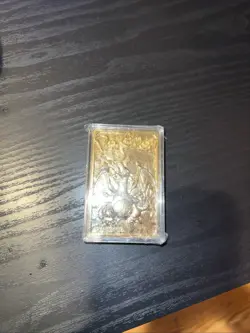 1999 Charizard Pokemon Trading Card 24K Gold Plated, Limited Edition Burger King - Image 1