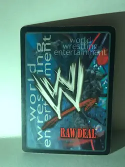 WWE RAW DEAL 2004 INTERCONTINENTAL TITLE BELT Ultra Rare CCG Wrestling Foil Card - Image 2