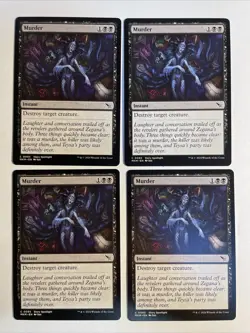 4x Mtg Murders At Karlov Manor Murder NM/M Magic The Gathering - Image 1