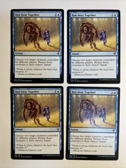 4x Mtg Commander Legends Run Away Together NM/M Magic The Gathering - Image 1