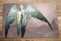 Platinum Angel Trading Card Game MTG Playmat TCG CCG Mat Free Bag - Image 1