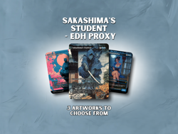 Sakashima's Student - Custom Magic: The Gathering Card - Image 1