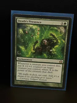 Death's Presence Return to Ravnica Magic: the Gathering Lightly Played, English - Image 1