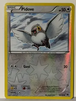 Pidove Reverse Holo 80/98 Emerging Powers NM Pokemon Fast Ship - Image 1
