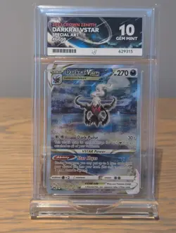 Pokemon TCG – Darkrai VSTAR #GG50/GG70 – Crown Zenith – ACE 10 (Gem Mint) - Image 2