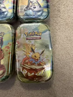 15 x Pokemon TCG Prismatic Evolutions Mini Tins - Sealed, Fast Shipping - Image 4