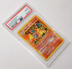 2016 Pokemon Evolution # 11/108 Glurak Holo PSA 8 NM - MINT 📈 LOW POP Deutsch - Image 4
