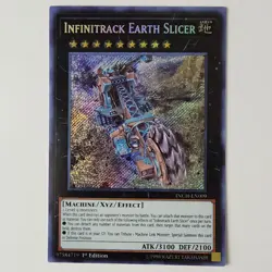 Infinitrack Earth Slicer - INCH-EN009 - NM/VLP - Secret Rare - 1st ed - Yugioh - Image 1